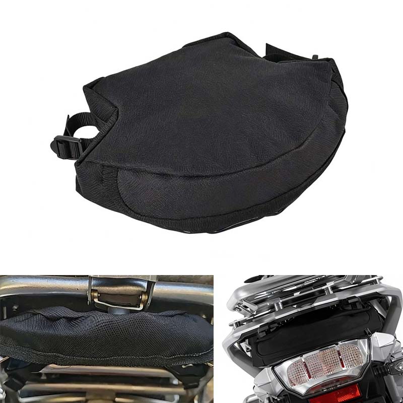 Tail Bag Rack - Motorcycle Rear Rack Bag Waterproof Motorbike