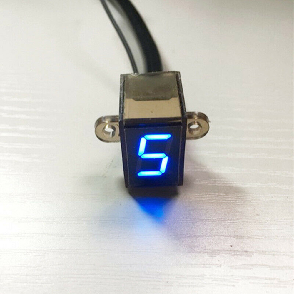 Motorcycle Gear Blue - LED Motorcycle Gear Indicator for 06