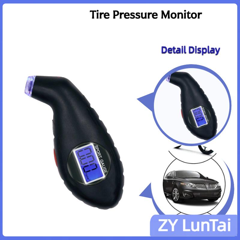 Tyre Pressure Gauge - Portable Digital LCD Tyre Tire Air