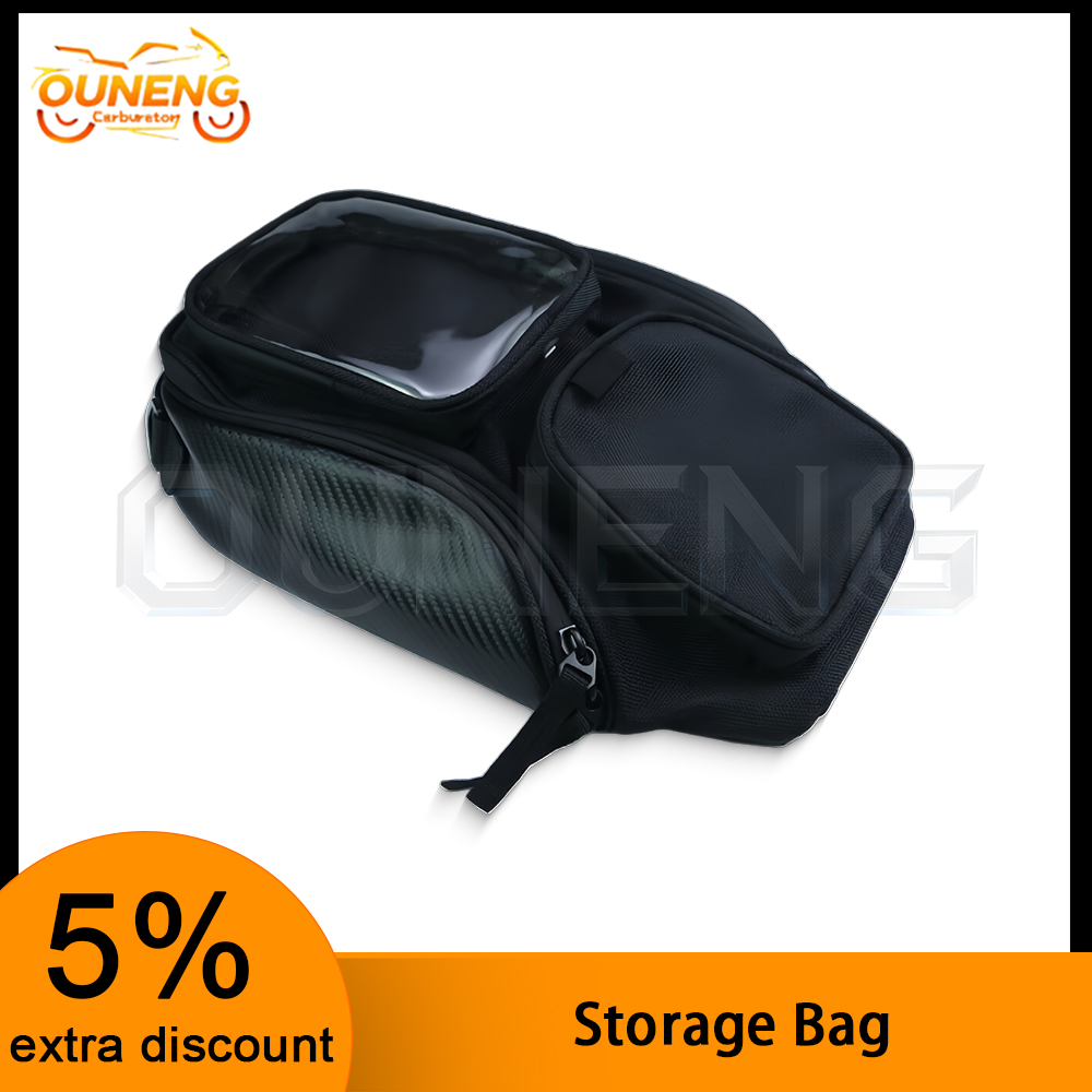 Magnetic Tank Bag - Waterproof Motorcycle Fuel Tank Bag with