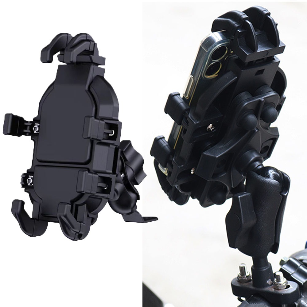 Phone Mount Handlebar - Motorcycle Handlebar Phone Holder Stand Outdoor