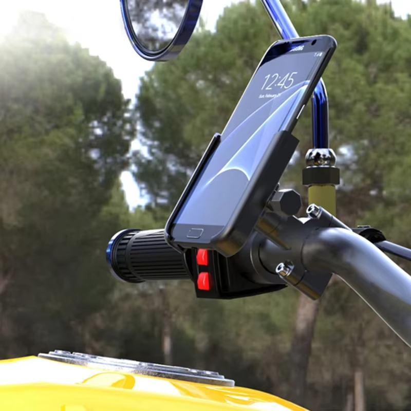 Motorcycle Bicycle Phone Holde - Phone Mount Handlebar recension och pris