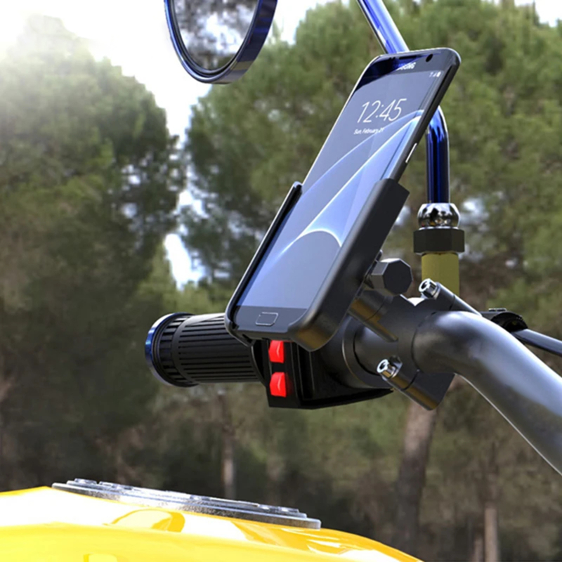 Motorcycle Bicycle Phone Holde - Phone Mount Handlebar recension och pris