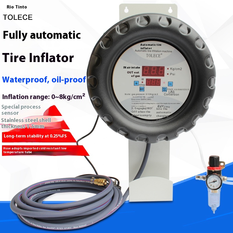 Fully Automatic Car Tire Infla - Tyre Pressure Gauge recension och pris