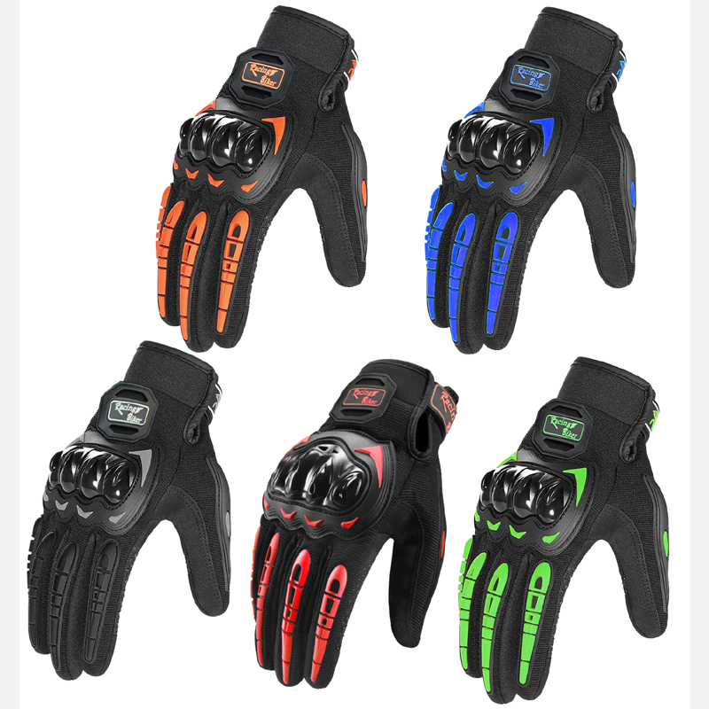 Motorcycle Racing Gloves Men S - Motorcycle Gear Blue recension och pris