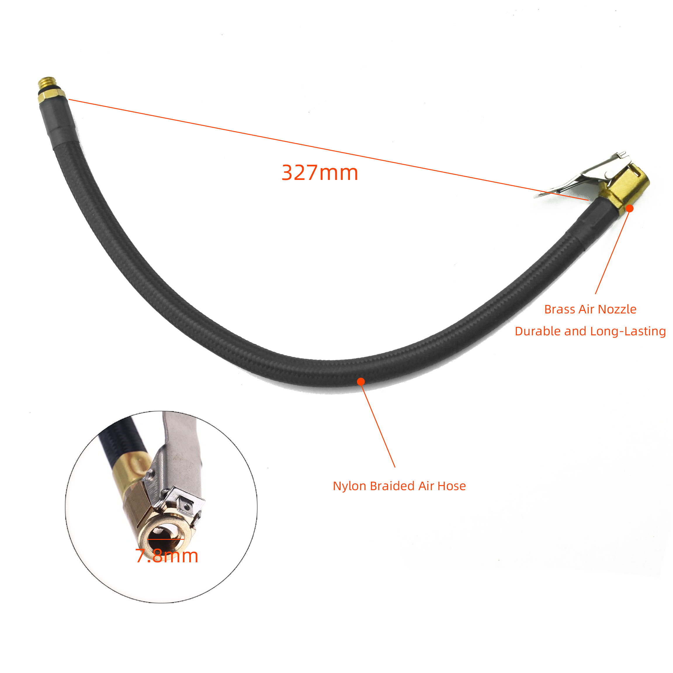 Car Motorcycle 0-255 PSI Tire  - Tyre Pressure Gauge recension och pris