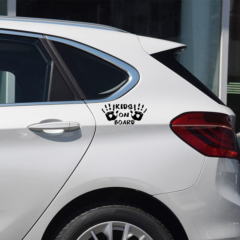 3D Car Sticker KIDS ON BOARD C - Motorcycle Gear Hub recension och pris