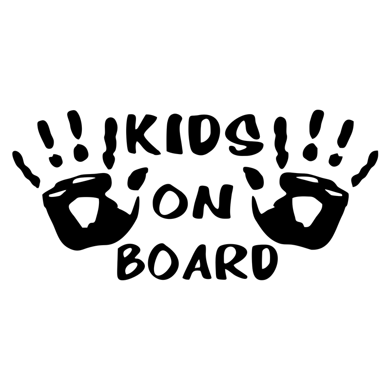 3D Car Sticker KIDS ON BOARD C - Motorcycle Gear Hub recension och pris