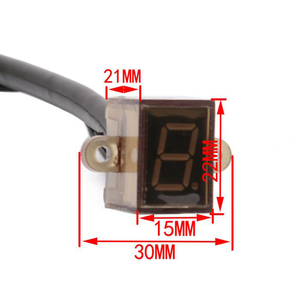 LED Motorcycle Gear Indicator  - Motorcycle Gear Blue recension och pris