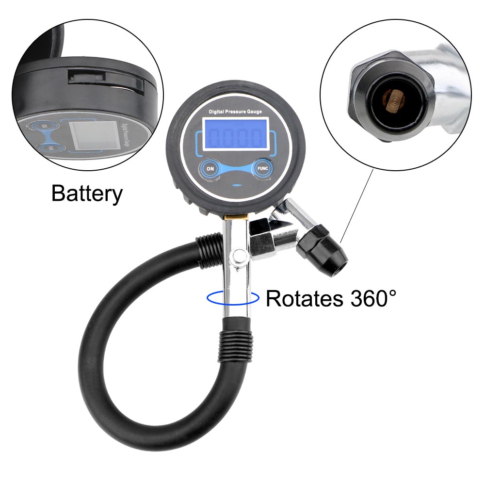 0-200Psi Tire Pressure Gauge M - Tyre Pressure Gauge recension och pris