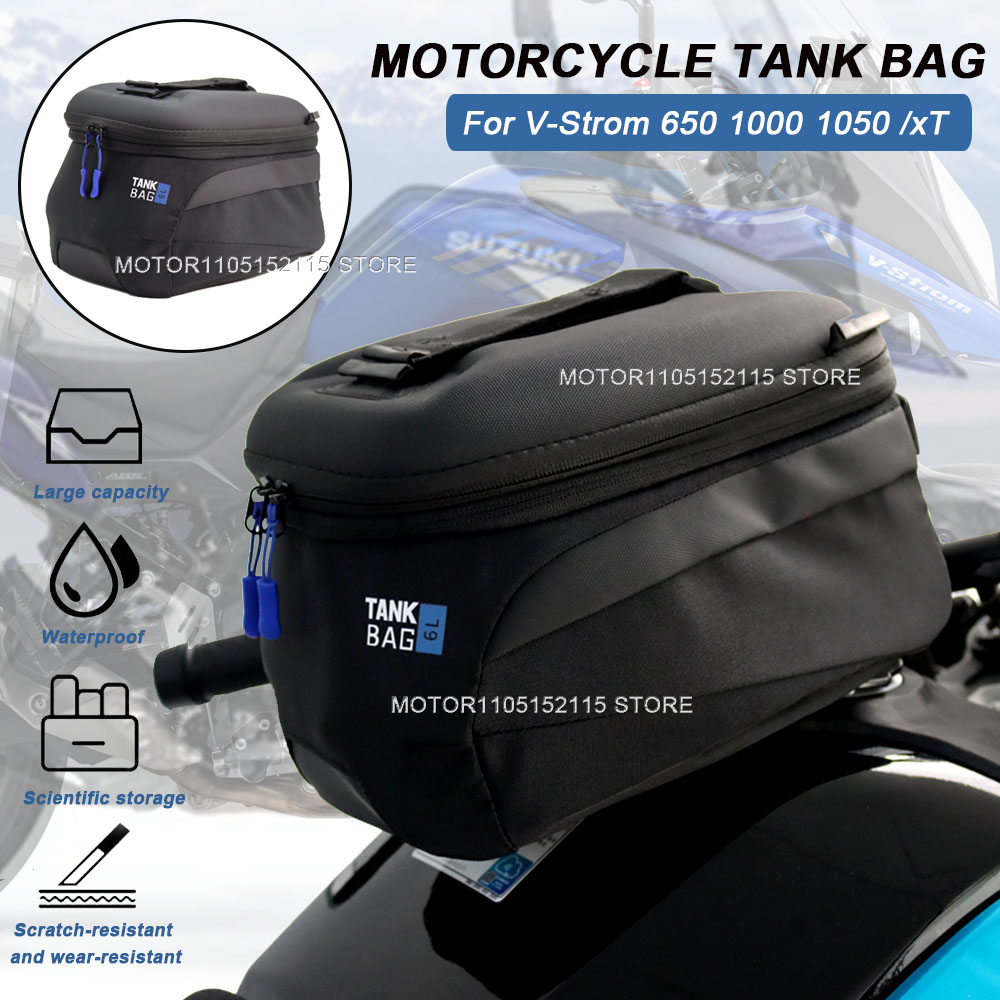 New For Suzuki V-Strom 650 100 - Magnetic Tank Bag recension och pris