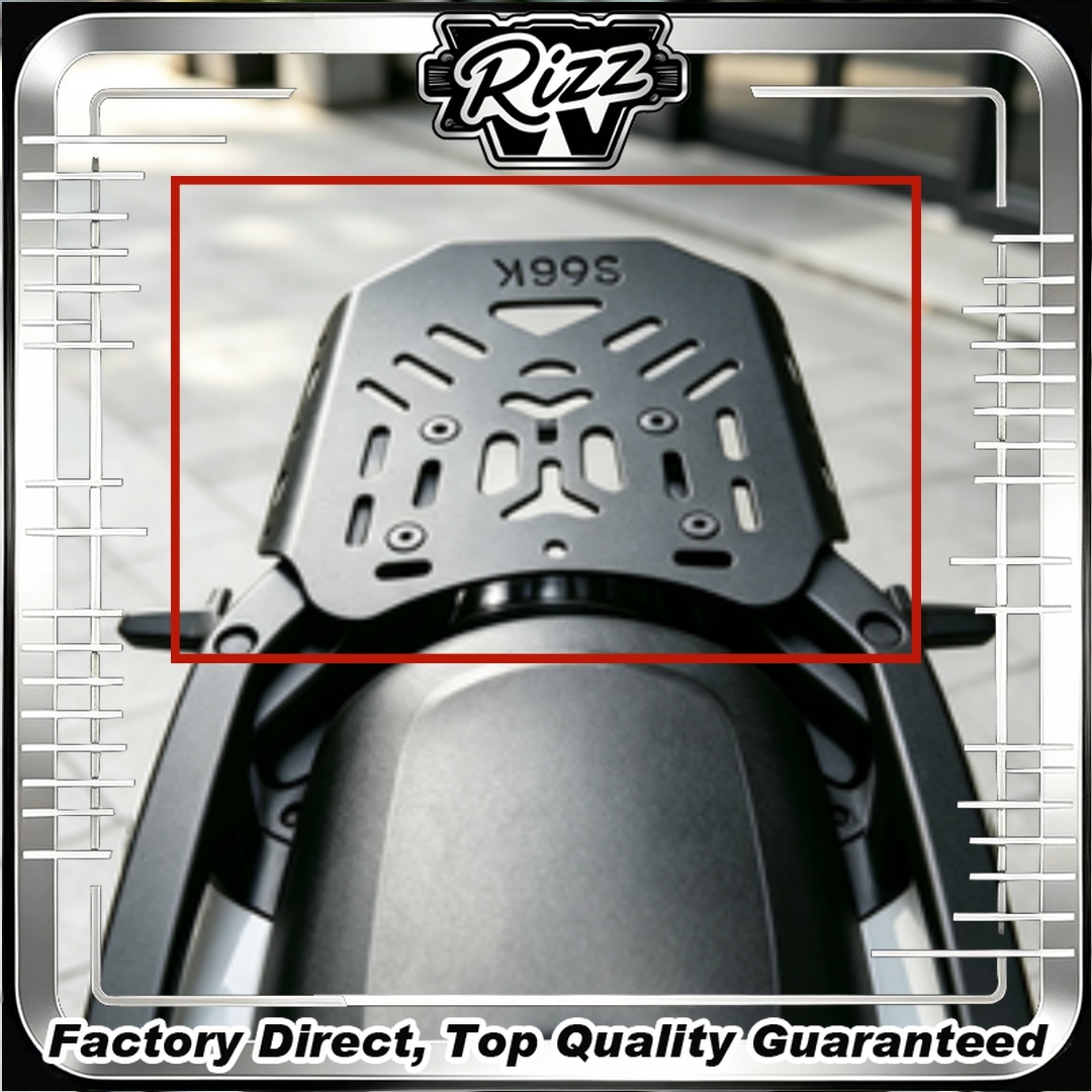 FOR ZONTES 368K Rear Tail Rack - Tail Bag Rack recension och pris