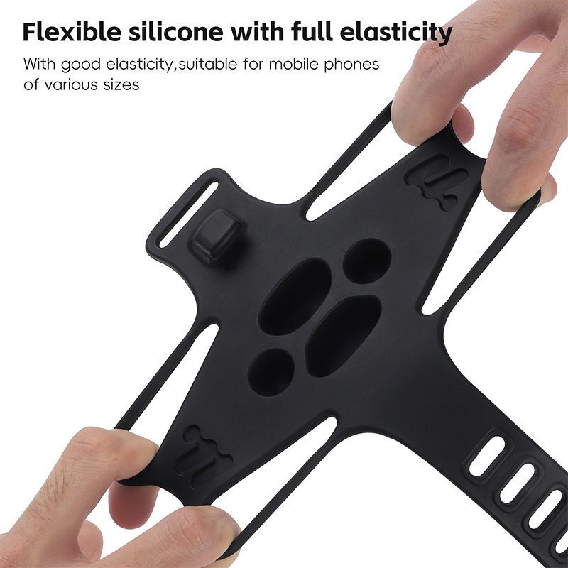 WEST BIKING Universal Silicone - Phone Mount Handlebar recension och pris
