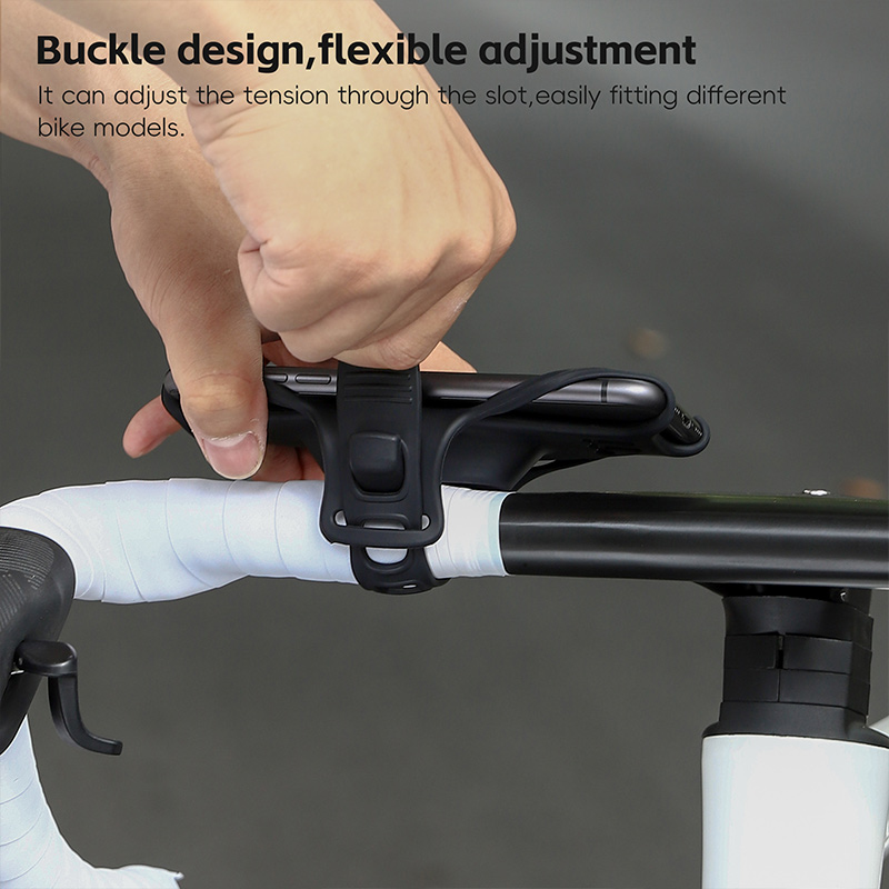 WEST BIKING Universal Silicone - Phone Mount Handlebar recension och pris