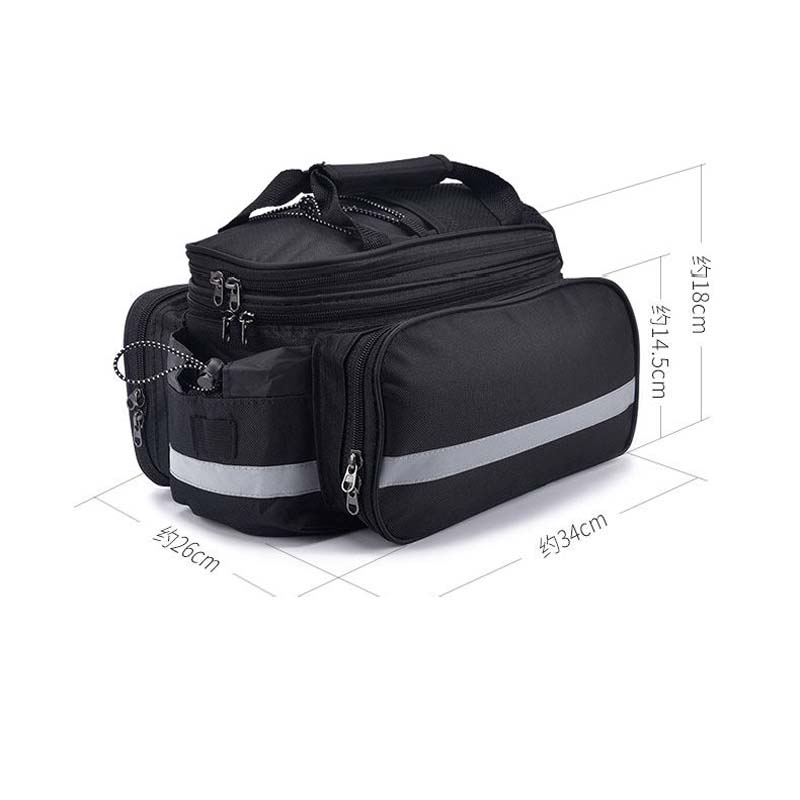 Bicycle Carrier Bag Large Capa - Tail Bag Rack recension och pris
