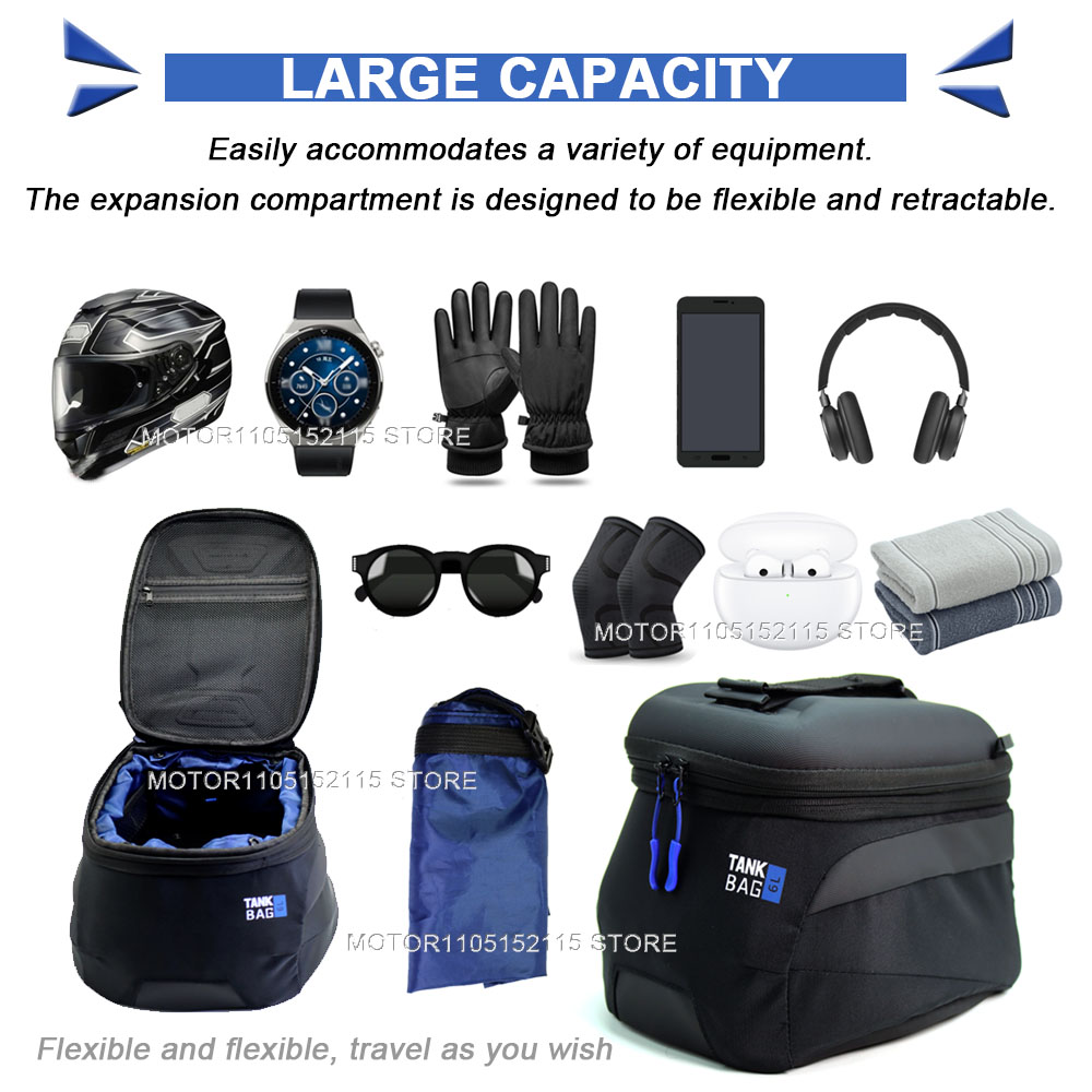 For CFMOTO CF MOTO 800MT MT800 - Magnetic Tank Bag recension och pris