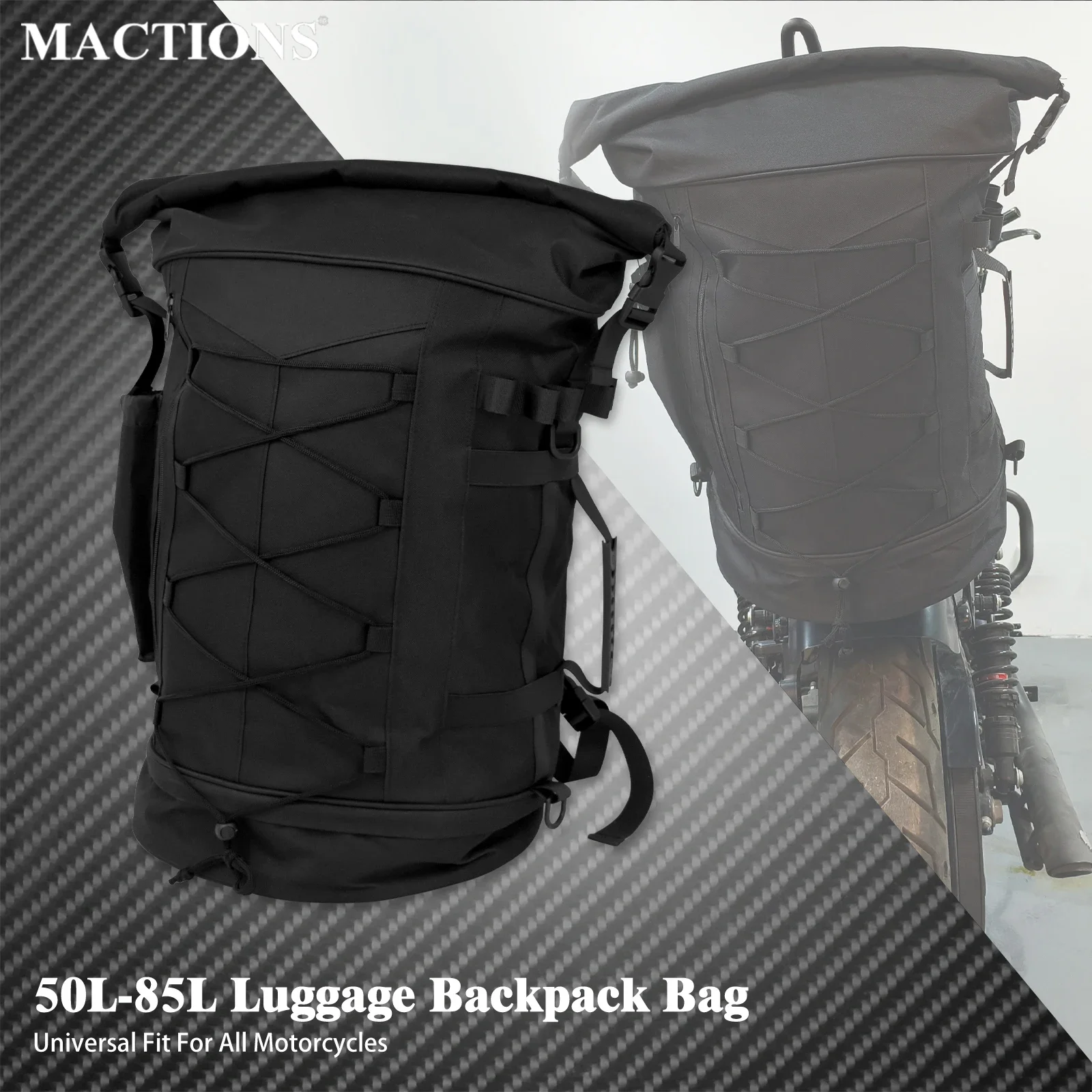 Motorcycle Universal Luggage B - Tail Bag Rack recension och pris