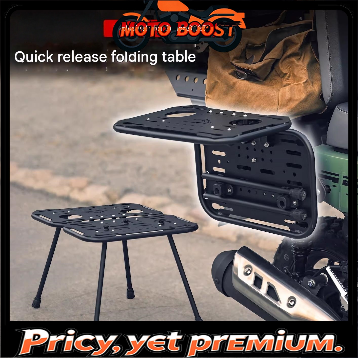 For honda SquareX125 Quick Rel - Motorcycle Gear Rack recension och pris