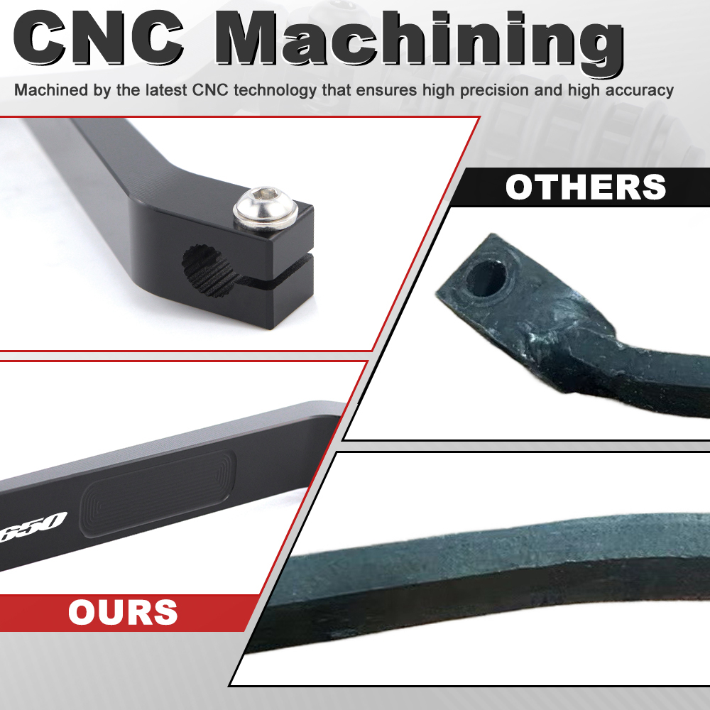 CNC Aluminum Shift Lever Motor - Motorcycle Gear Shifter recension och pris