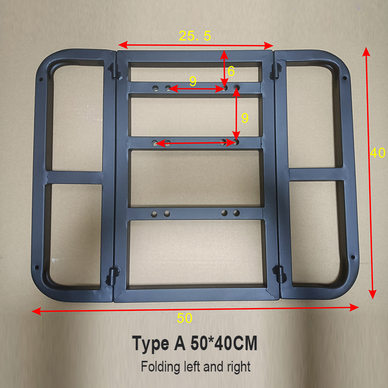 Motorcycle Foldable Rear Rack  - Motorcycle Gear Rack recension och pris