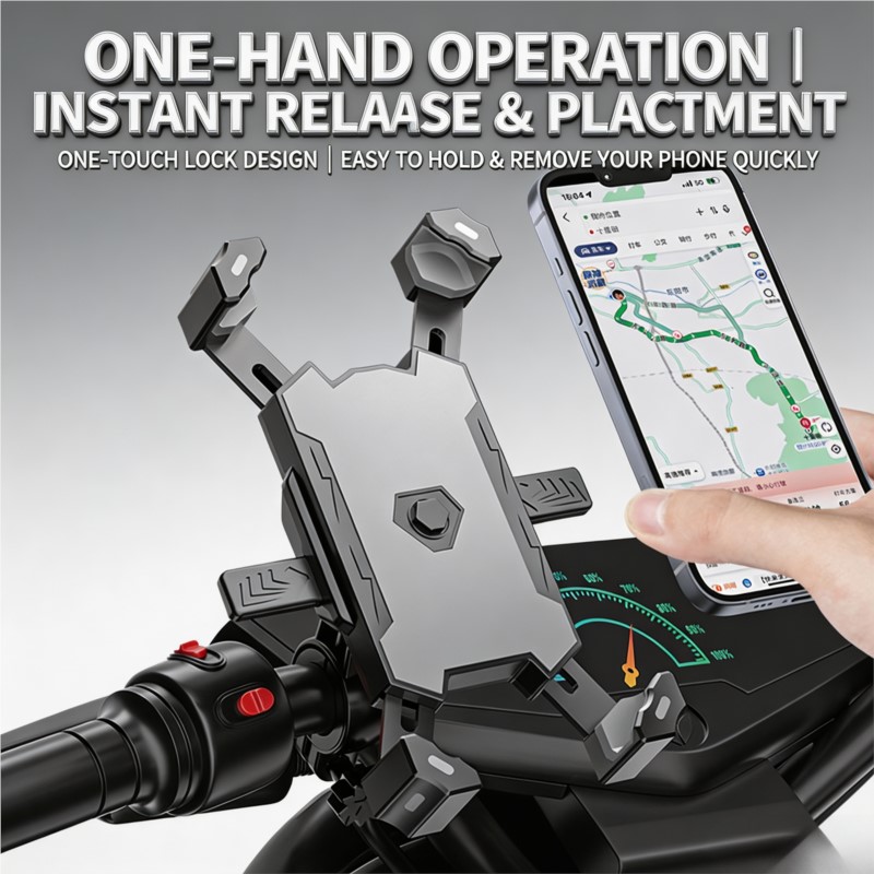 Motorcycle Rider Phone Mount A - Phone Mount Handlebar recension och pris